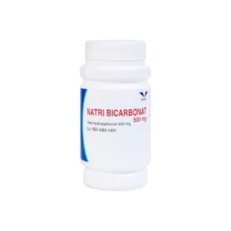 Natri bicarbonat 500mg Bidiphar - Thuốc điều trị nhiễm toan chuyển hóa